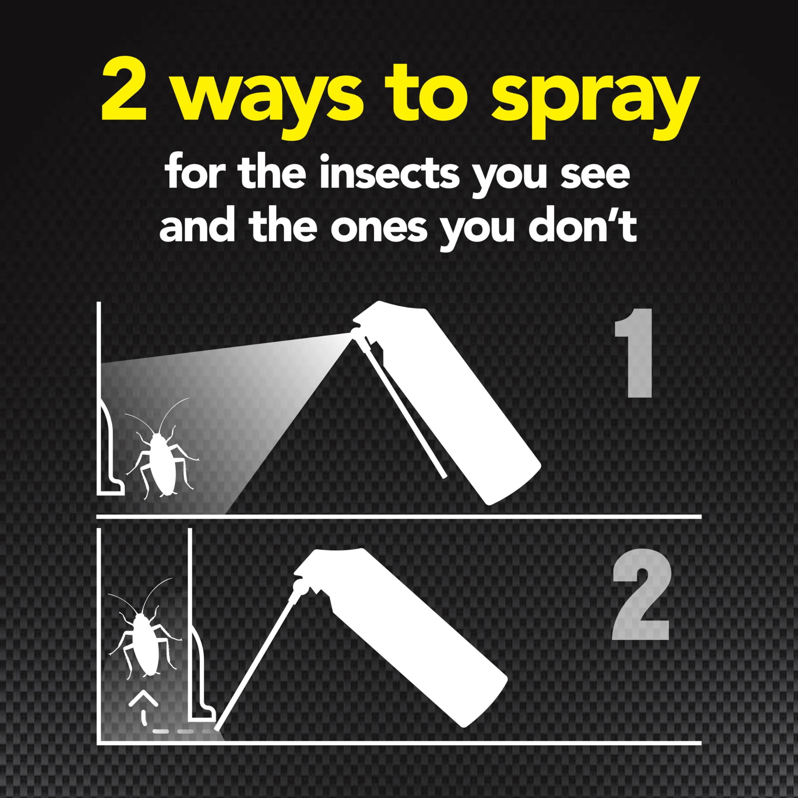 Raid Max cabinet interior spray protects shelves from pests