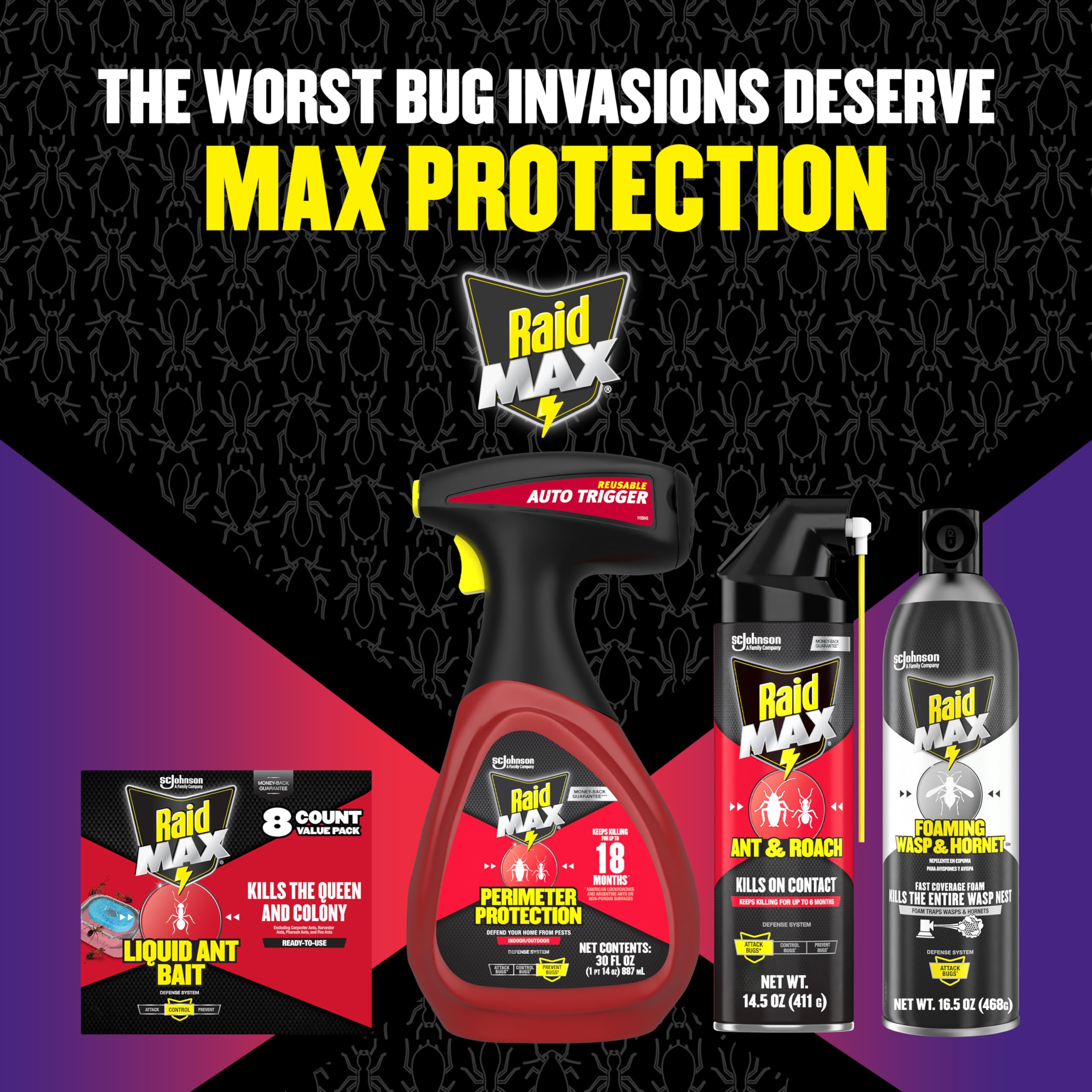 Raid Max Perimeter Protection porch garden protection around outdoor spaces