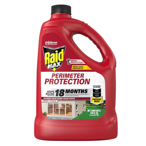 Raid MAX Perimeter refill bottle for long-lasting home protection