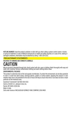 Raid Outdoor Wasp Nest Killer label emphasizes quick action in 24 hours.