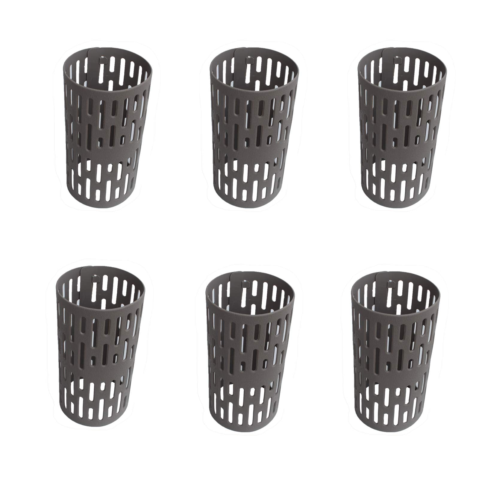 RAIKEDR tree trunk protectors in a six-pack shield trunks from lawn care damage.