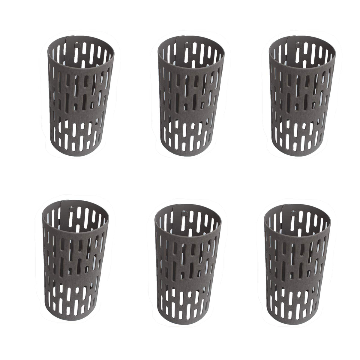 RAIKEDR tree trunk protectors in a six-pack shield trunks from lawn care damage.