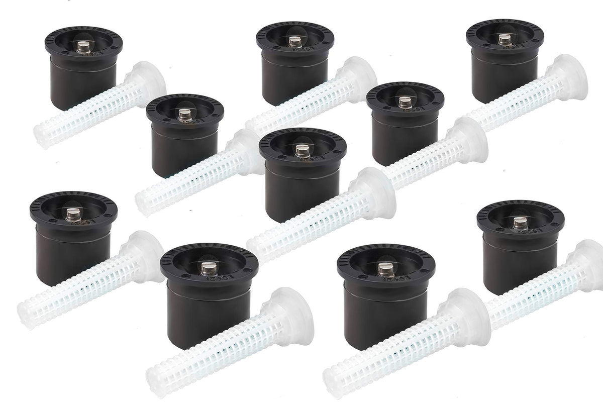 Rain Bird 15-foot side-strip nozzle for spray heads, delivering even lawn coverage and flexible zone design.