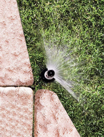 Rain Bird 1802HV15PR wind-resistant nozzle supports even coverage in windy conditions.