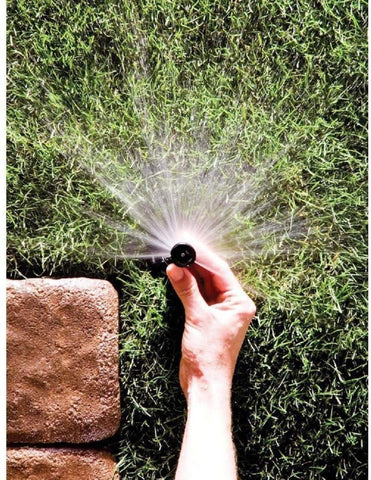 Rain Bird 1804HEVNPR SAM check valve prevents puddling after drainage.