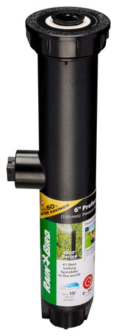 Rain Bird 1806APPRS 6-inch pop-up height enables mowing-friendly irrigation.