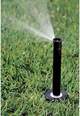 Rain Bird 1806APPRS 8-15 ft spray distance covers larger turf efficiently.