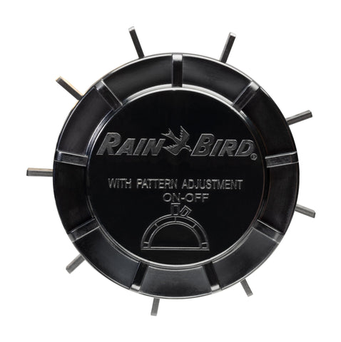 Rain Bird 25 psi pressure regulation supports consistent irrigation.