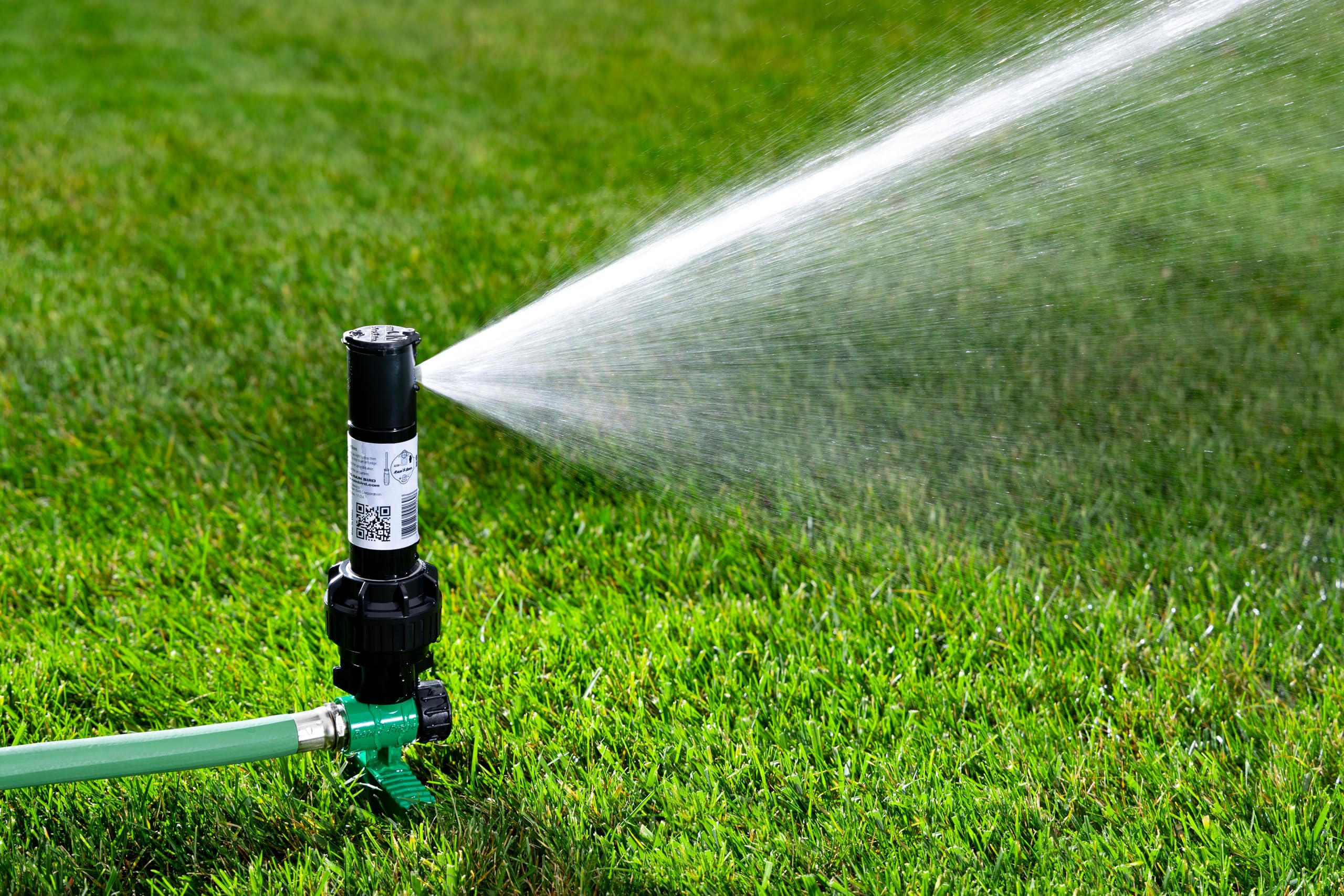 Rain Bird 42SASPG 26'-38' spray distance for larger lawn coverage