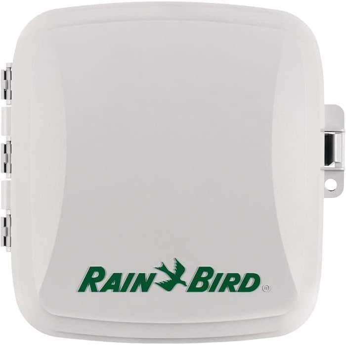 Rain Bird 6-zone irrigation timer demonstrates precise scheduling and efficiency