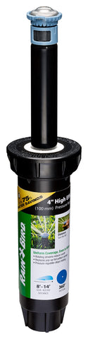 Rain Bird 8SAFPROPR rotary sprinkler with 360° coverage and wind-resistant performance