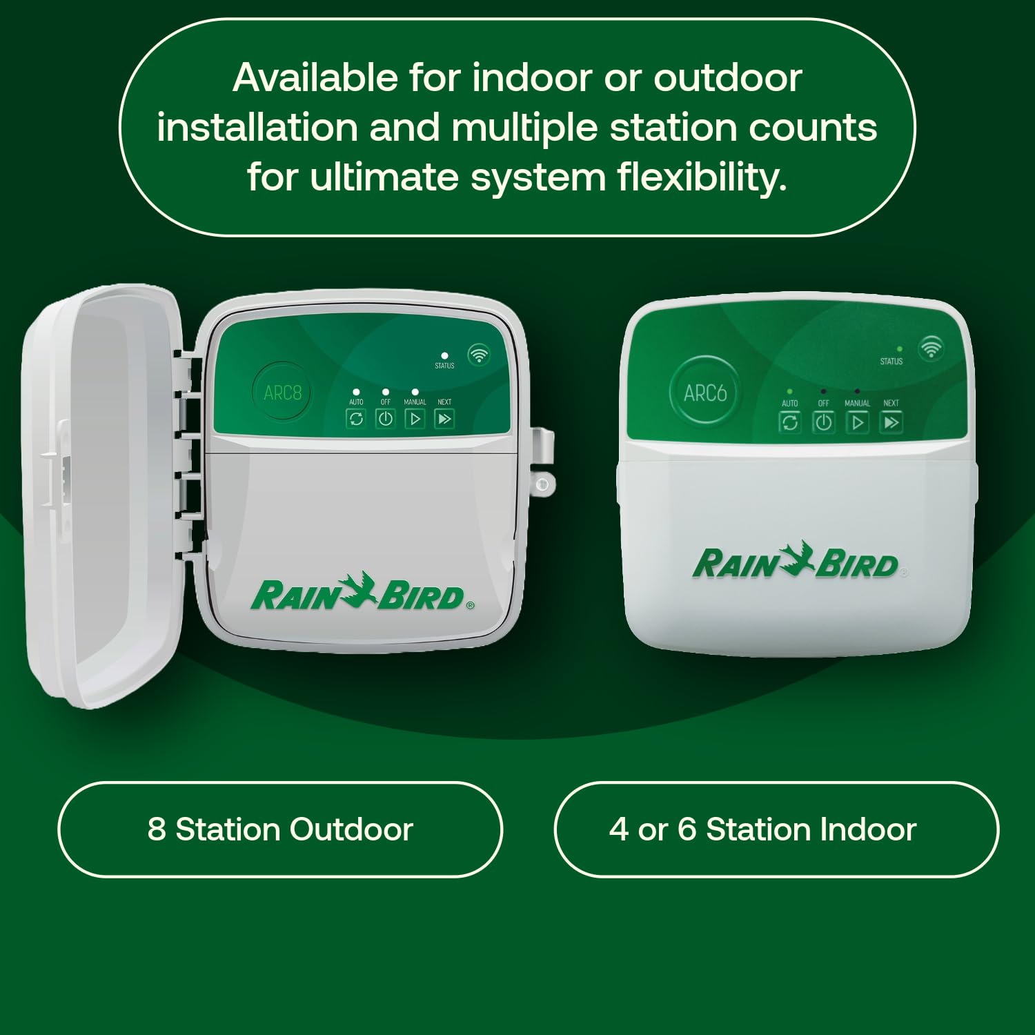 Rain Bird ARC4 Alexa compatibility enabling voice irrigation control