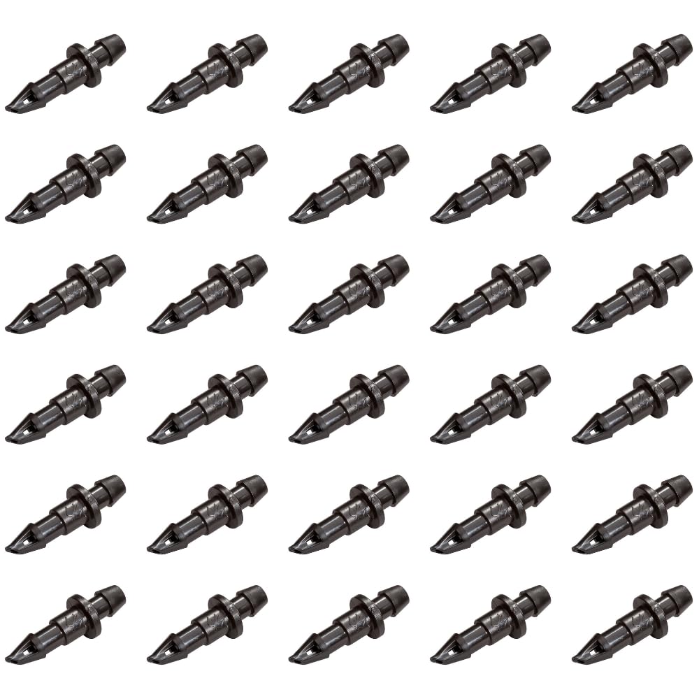 Rain Bird BC25-30PS barbed coupling for 1/4-inch tubing enables quick, sturdy connections.