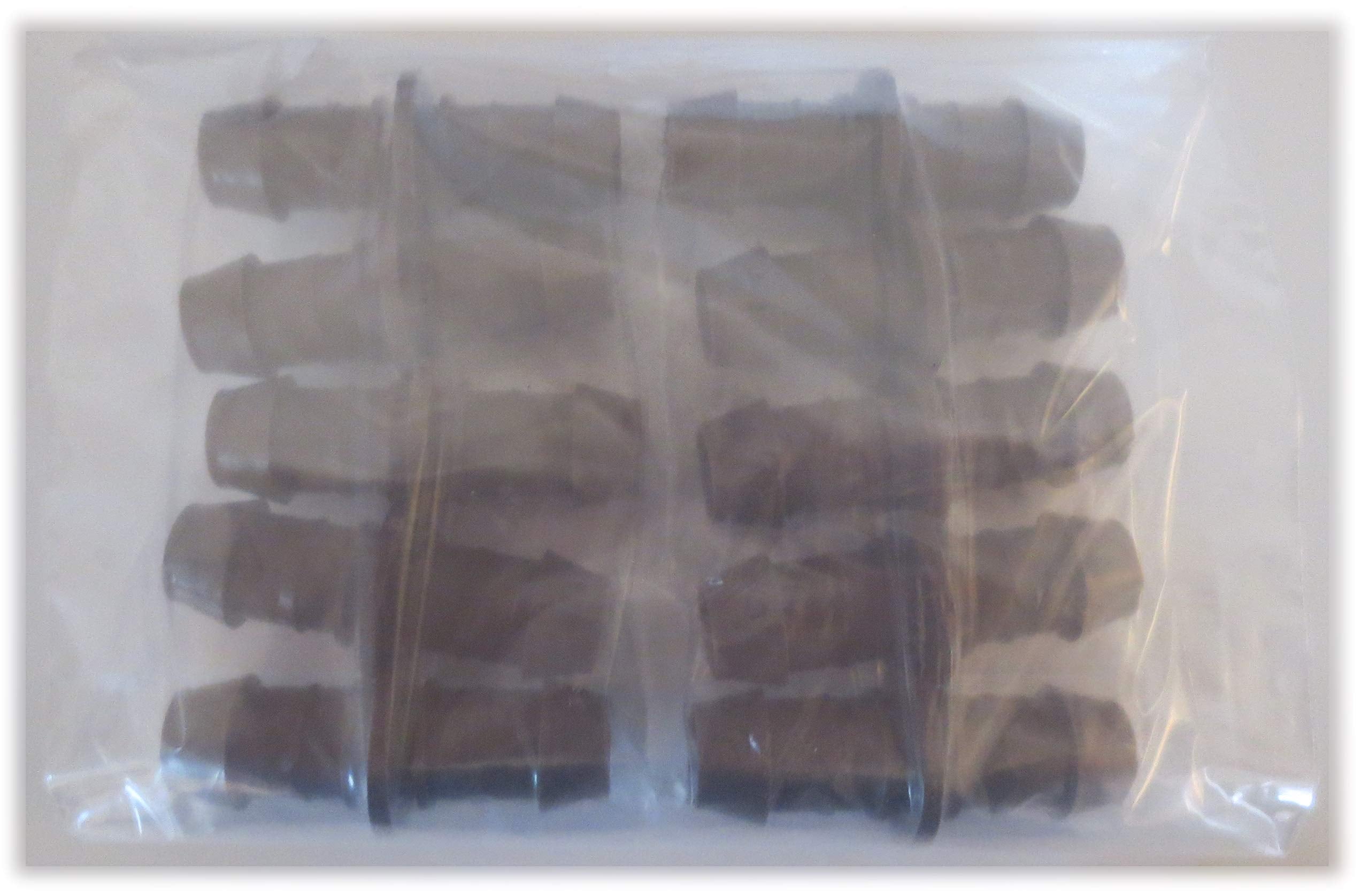 Rain Bird BC50 5-pack tubing assembly setup demonstrating customizable drip layout.
