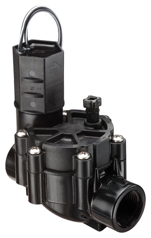 Rain Bird CP075 inline valve inlet—3/4 inch connection for irrigation reliability.