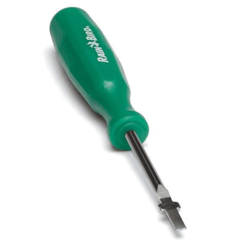 Rain Bird CPROTTOOL flat-blade screwdriver slides into tight rotor covers
