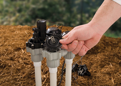 Rain Bird diaphragm assembly with pre-installed filter and screws for CP/CPF/DAS maintenance