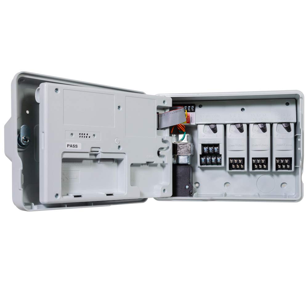 Rain-Bird ESPME3 outdoor cabinet-ready unit for versatile installation.