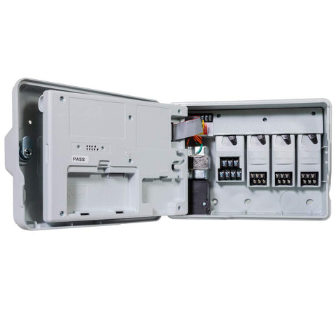Rain-Bird ESPME3 outdoor cabinet-ready unit for versatile installation.