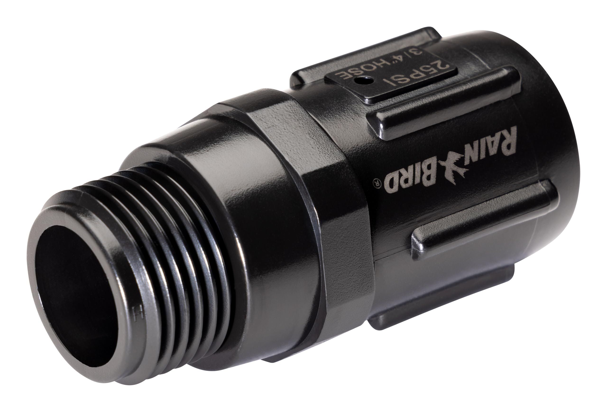 Rain Bird regulator with gasket seal ensures leak-proof operation at the connection.