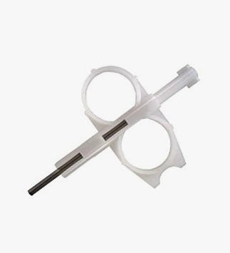 Rain Bird rotor tool in use demonstrates versatile maintenance for irrigation rotors.