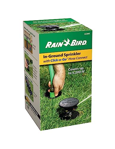 Adjustable 360° or partial circle coverage on LG3HE sprinkler
