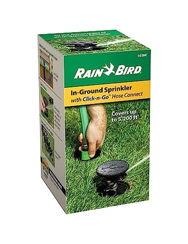 Adjustable 360° or partial circle coverage on LG3HE sprinkler