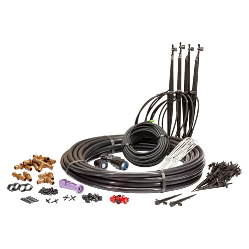 Rain Bird LNDDRIPKIT micro-bubblers deliver even moisture for mid-sized plantings.