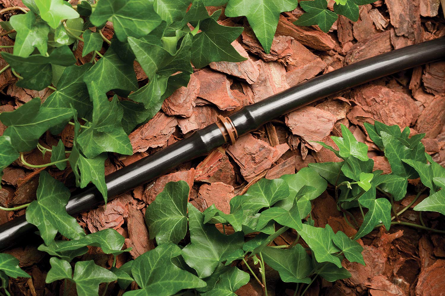 Rain Bird LNDDRIPKIT pressure regulator maintains steady pressure for reliable watering.