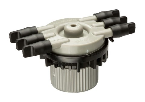 Rain Bird MANIFRE6S six-port manifold outlets enable multi-zone drip watering.