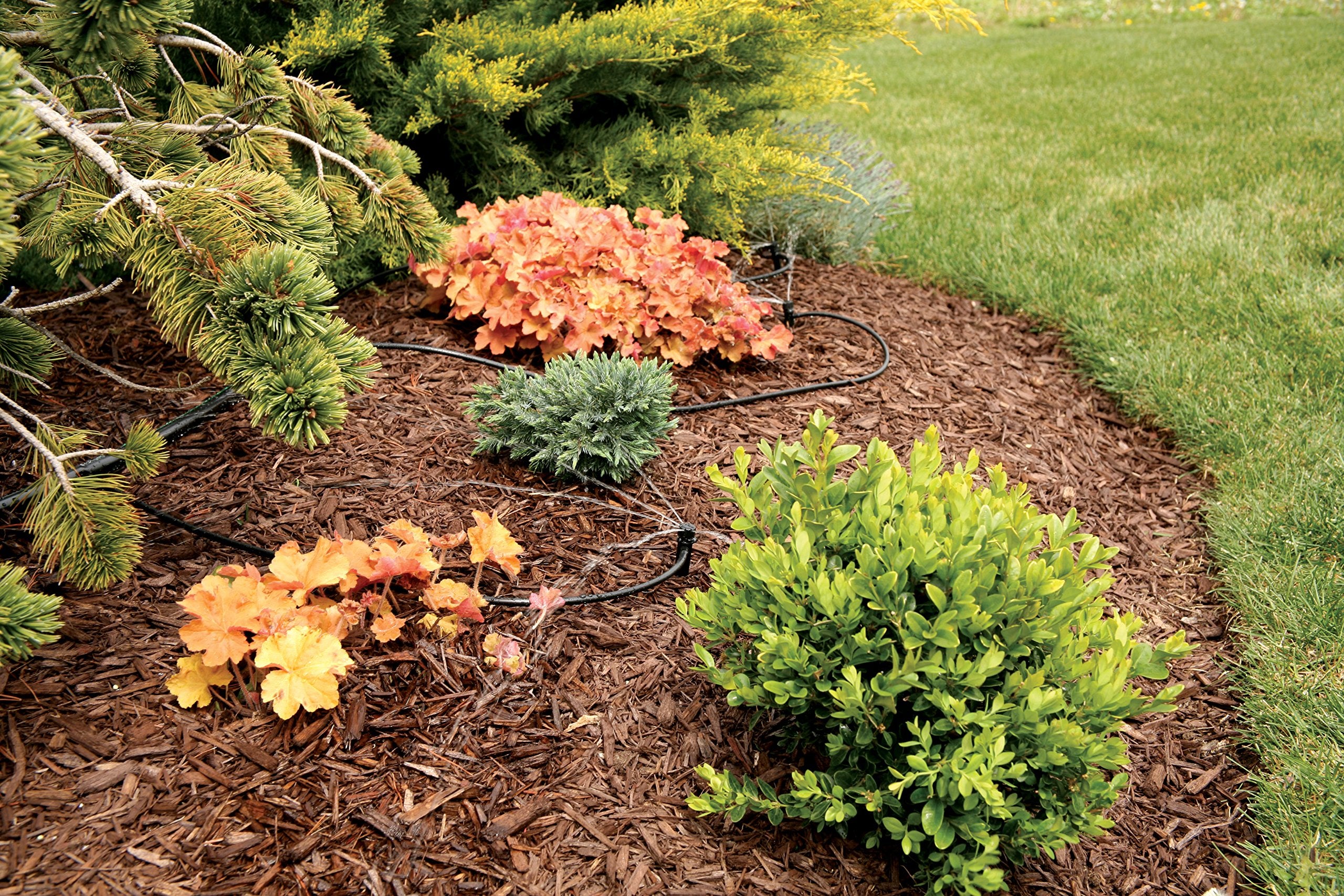 Rain Bird MBF4PKS cap provides fingertip flow control and shut-off.
