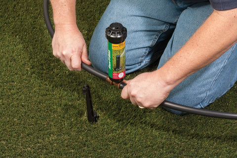 Micro Ramps direct spray near the head to reduce dry spots.