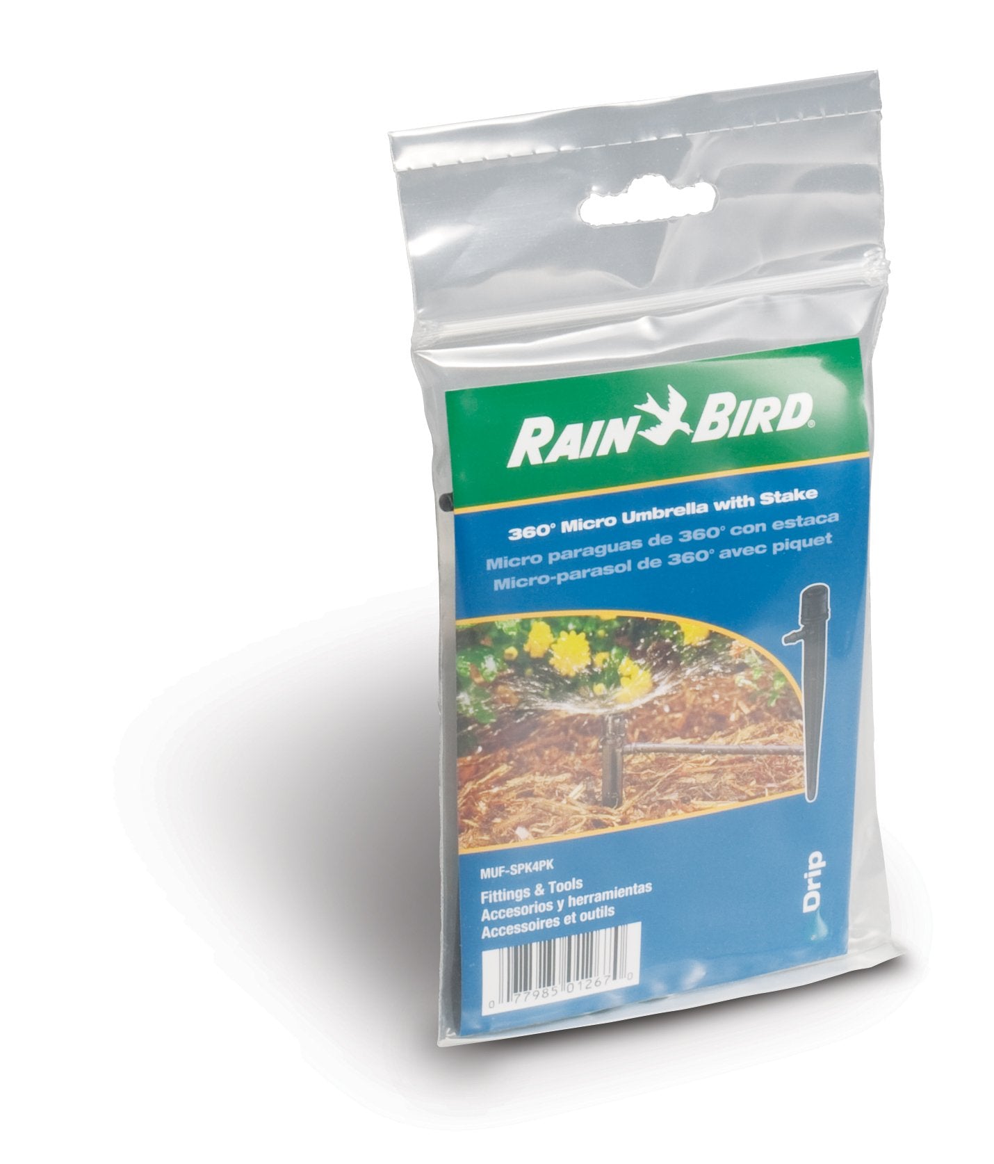 Rain Bird MUF-SPK4S barbed 1/4 in tubing fitting for quick connections