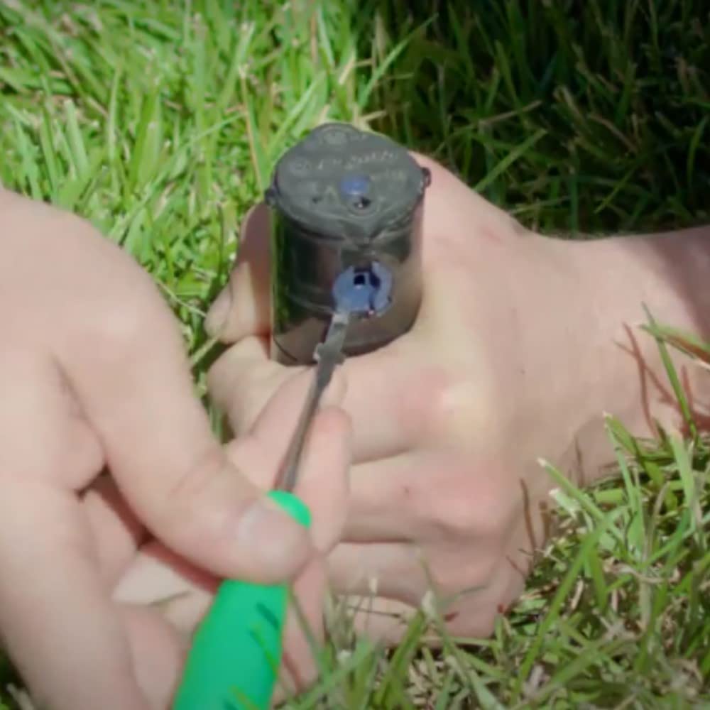 Rain Bird CPROTTOOL nozzle-removal feature aids quick swaps