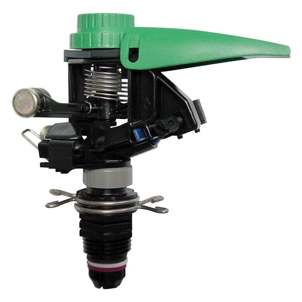 Rain Bird P5R sprinkler head assembly showing adjustable coverage options for efficient watering