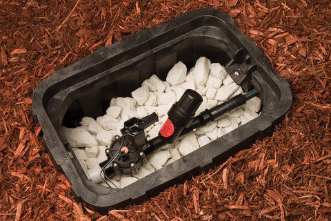 Rain Bird PRF07530S cap with sealing O-ring for easy maintenance.