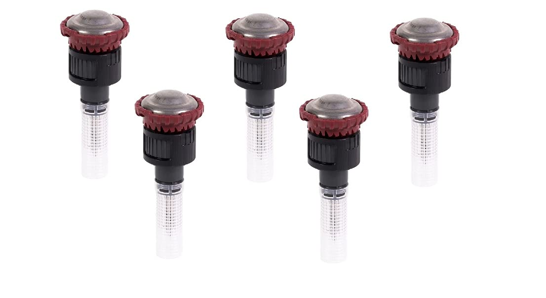 Rain Bird R-VAN nozzle features tool-free arc and radius adjustment.