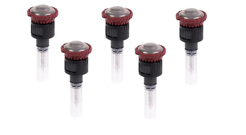 Rain Bird R-VAN nozzle features tool-free arc and radius adjustment.