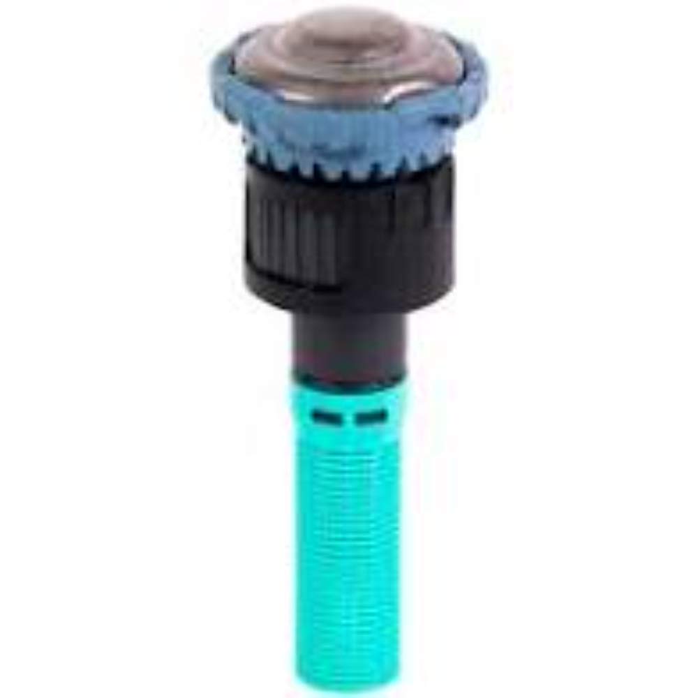 Rain Bird R-VAN14 adjustable rotary nozzle in action for even 8–14 ft coverage.