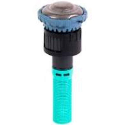 Rain Bird R-VAN14 adjustable rotary nozzle in action for even 8–14 ft coverage.