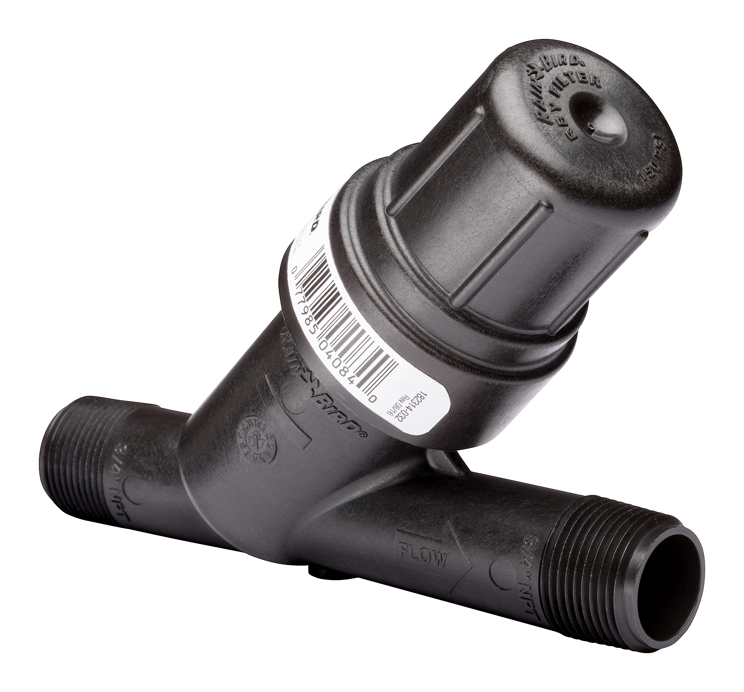 Rain Bird RBY075S filter assembly, durable polypropylene body for long irrigation life.