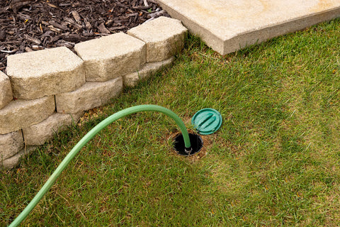 Rain Bird self-draining valves help prevent freeze damage in cold weather