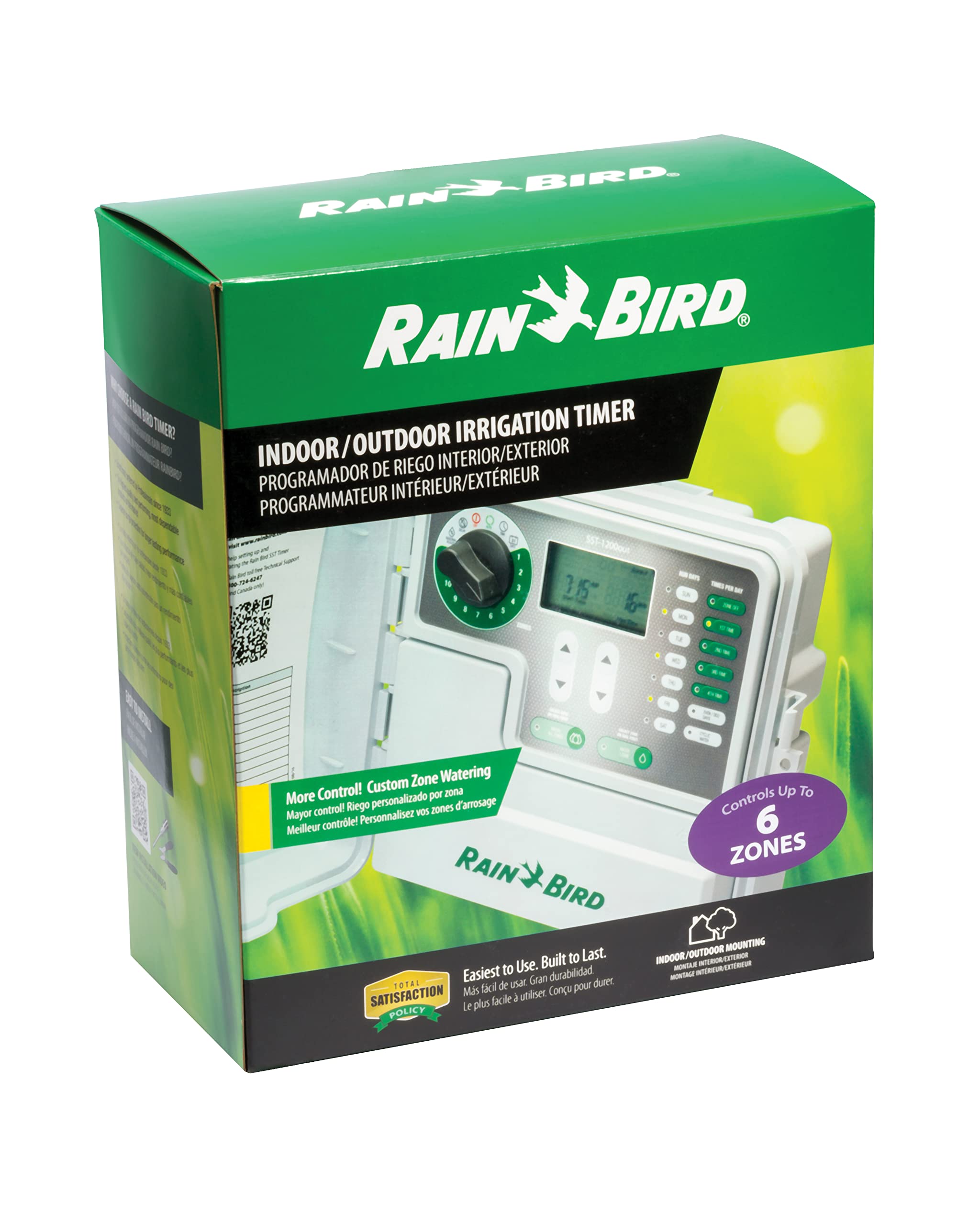 Rain Bird SST600OUT weatherproof outdoor cabinet enabling year-round irrigation control