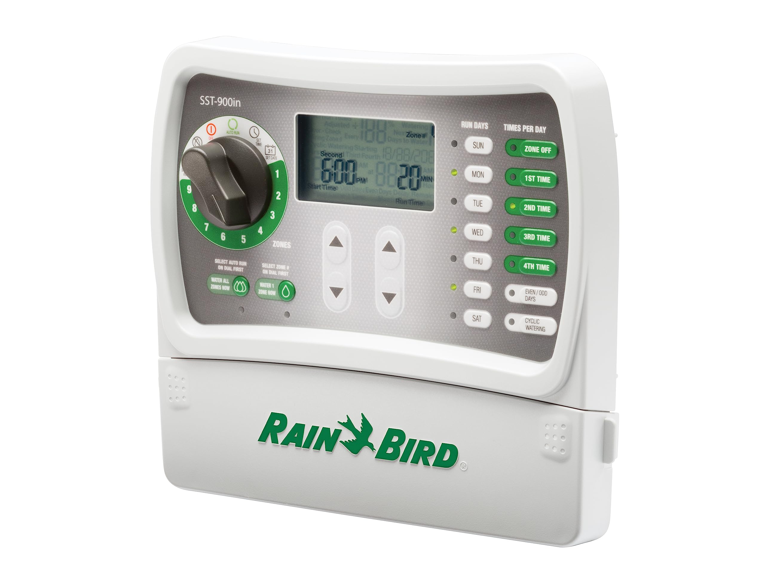 Rain Bird SST900IN water now feature for quick single-zone irrigation