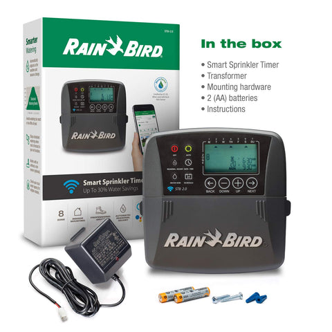 Durable sealed case protects timer from moisture.