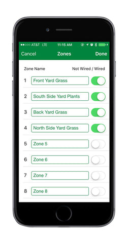 ST8I-2.0 weather-based adjustment supports efficient watering.