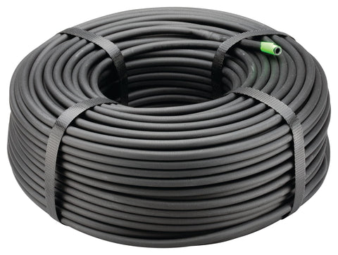 Rain Bird T22-250S blank distribution tubing, 250 ft, black coil for drip systems.
