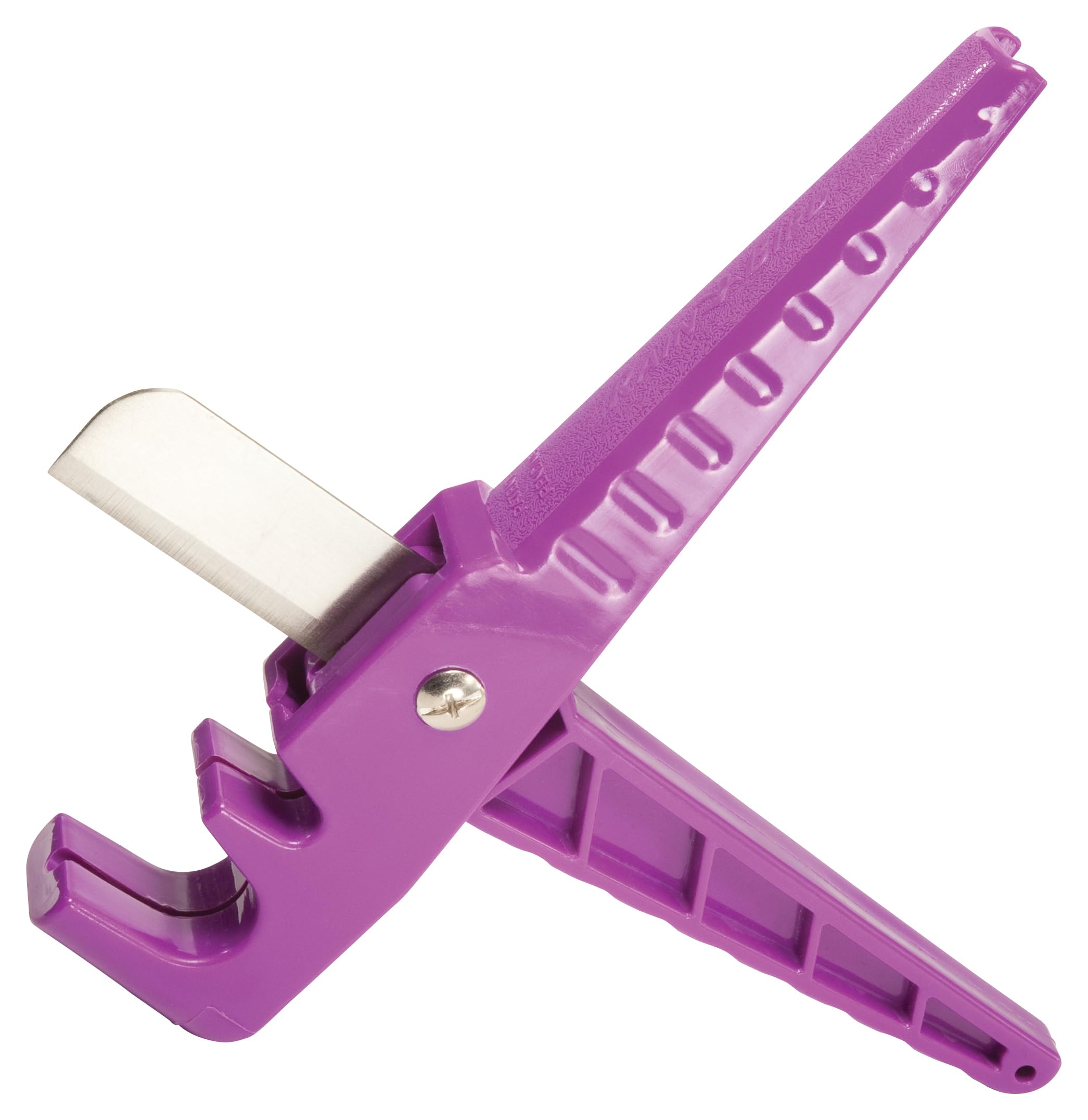 Rain Bird TC/1PKS tubing cutter closeup showing clean cuts for drip tubing
