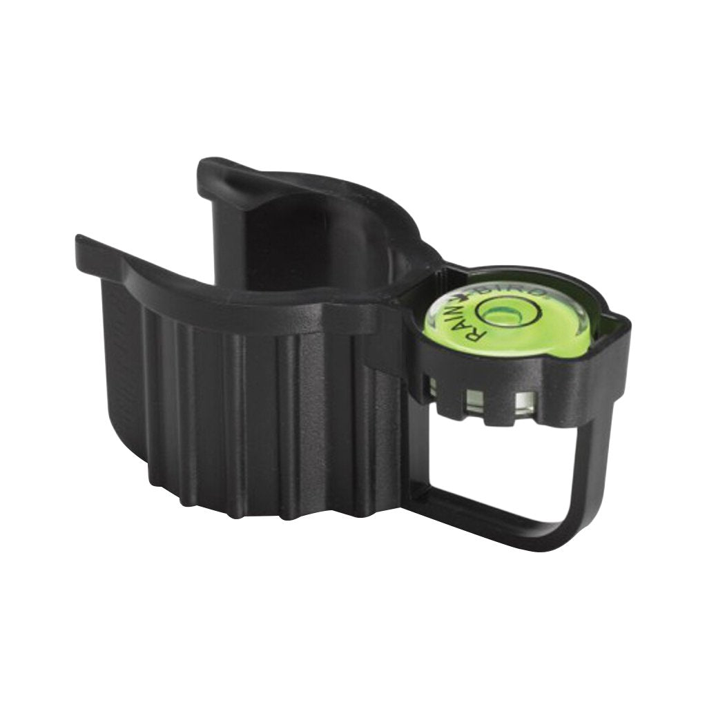 Rain Bird rotor hold-up tool with bubble level for precise rotor installation.