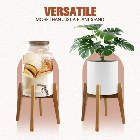RAINBLELAND Pot stand indoor plants helps achieve balanced heights.